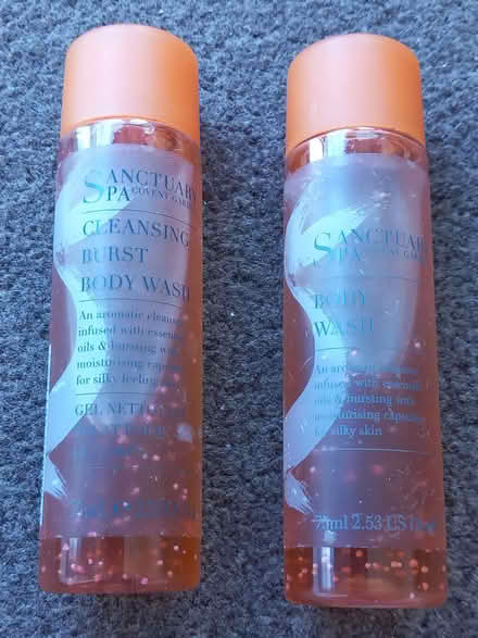 Photo of free Sanctuary body wash 75ml x 2 (Erith DA8) #1