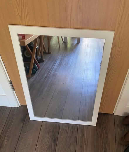 Photo of free Large wooden frame mirror (Cholsey, OX10) #4