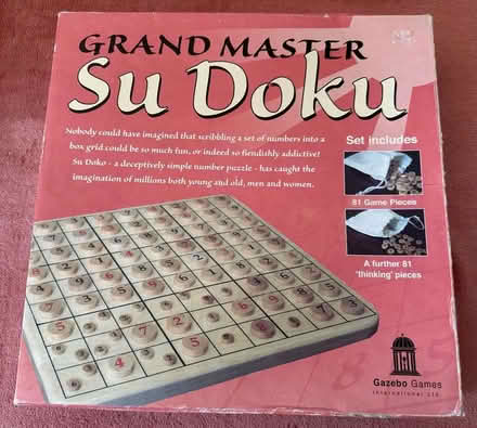 Photo of free Sudoku board and counters (Knaresborough HG5) #1
