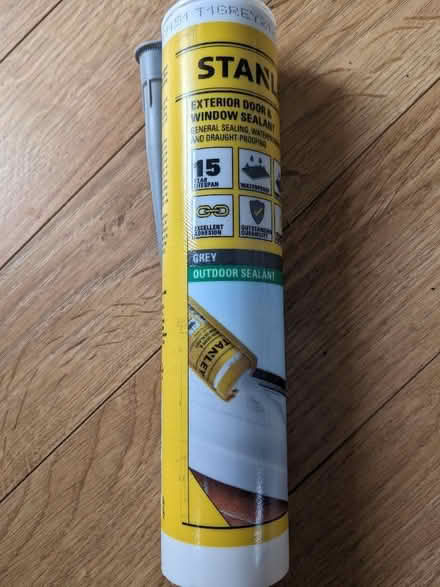 Photo of free Stanley grey outdoor sealant (Port Sunlight CH62) #1