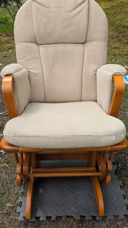 Photo of free Rocking chair & side table (Groton, MA) #2