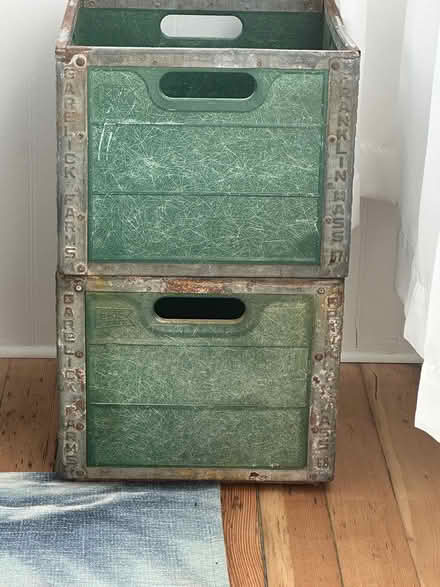 Photo of free 2 vintage Garelick Milk Crated (West Revere) #1