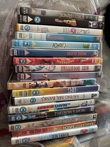 Photo of free PG DVDs (St Johns) #1