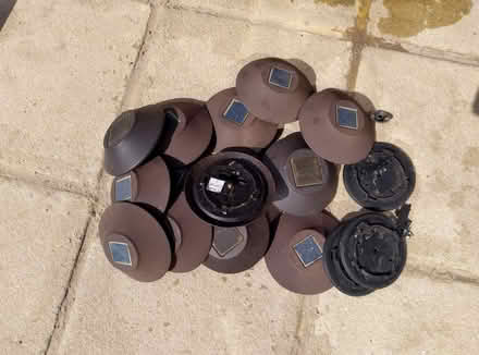 Photo of free Garden Solar pathway lights - tops only (Barkingside IG5) #1
