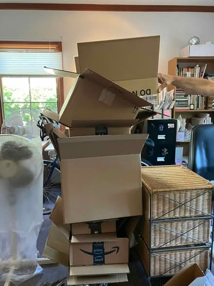 Photo of free lots of boxes (White Oaks area of San Carlos) #2