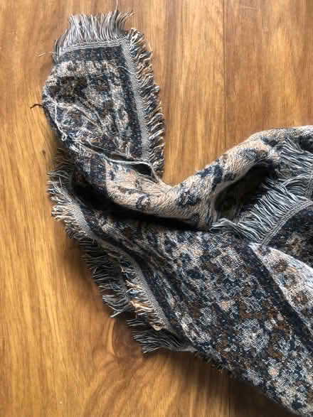 Photo of free Large zara scarf/shawl blue /grey (Richmond TW1) #2