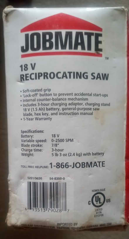 Photo of free Reciprocating saw (Bayshore) #3