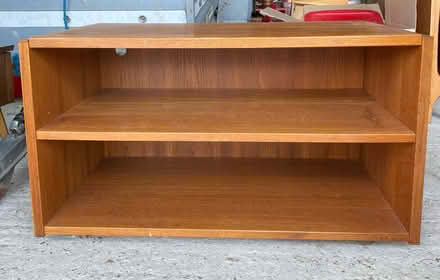Photo of free Wooden TV unit (think it’s teak?) (The Hythe CM9) #1