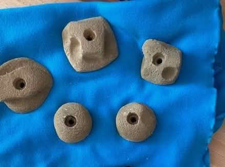 Photo of free Holds for an outside wall. 5 pieces. (Thames Ditton KT7) #1