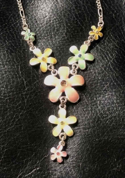 Photo of free Pretty enamel flower necklace. (Great Harwood BB6) #1