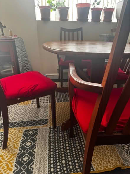 Photo of free Dining table and 4 chairs (Yeovil BA21) #3