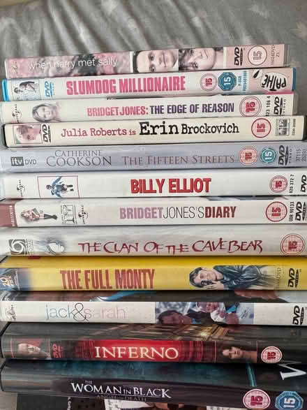 Photo of free 15 category DVDS (St Johns) #1