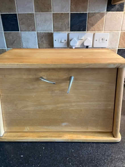 Photo of free Wooden Bread Bin (Hucclecote GL3) #1