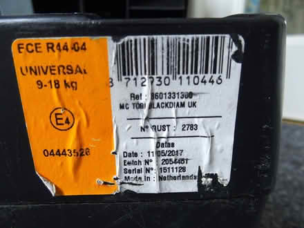 Photo of free Child car seat (North Ascot SL5) #4