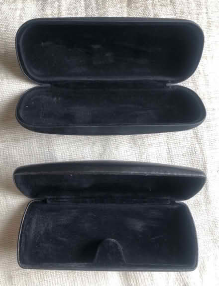 Photo of free 2 black, standard size glasses cases. (Great Harwood BB6) #2