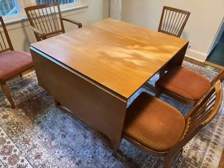 Photo of free mid century modern table, 5 chairs (Chapel Hill) #2