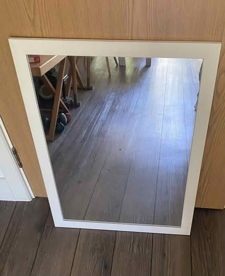 Photo of free Large wooden frame mirror (Cholsey, OX10) #1
