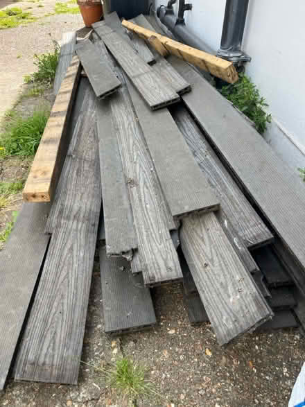 Photo of free Old composite decking (TW7) #2