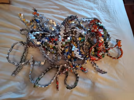 Photo of free Colorful chip wrapper chains (Midtown/Boulevard Park) #1