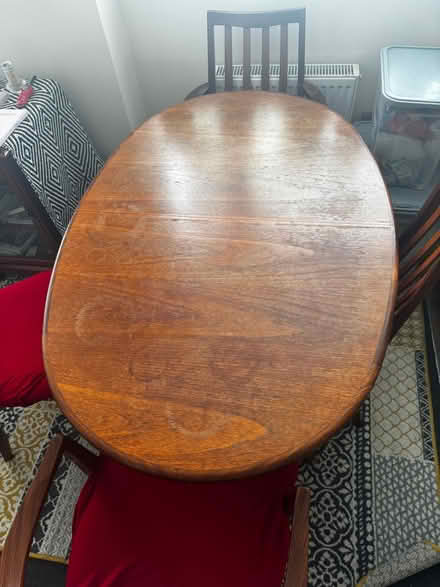 Photo of free Dining table and 4 chairs (Yeovil BA21) #1