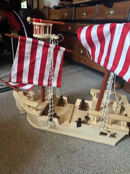 Photo of free Wooden toy - pirate ship (Lewes BN7) #1