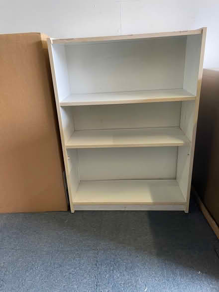 Photo of free Small white shelving unit (Top Amersham HP6) #1