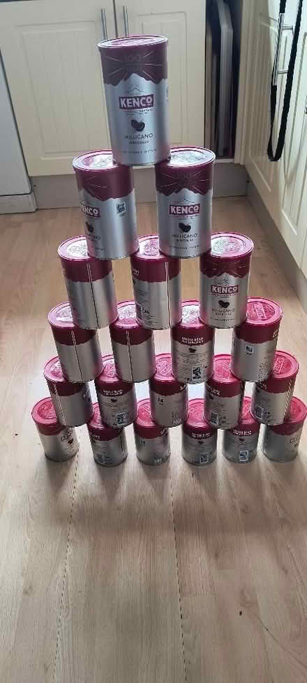Photo of free 21 coffee tins - empty & clean (Malvern Link WR14) #1