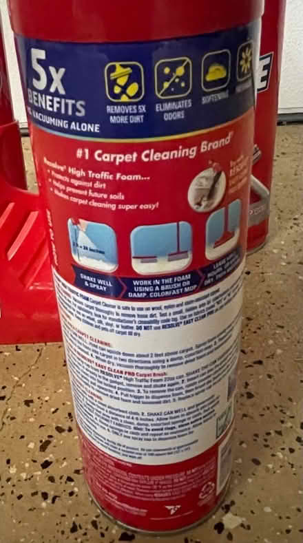 Photo of free Resolve Carpet Cleaner and Brush (near the Cupertino Library) #3