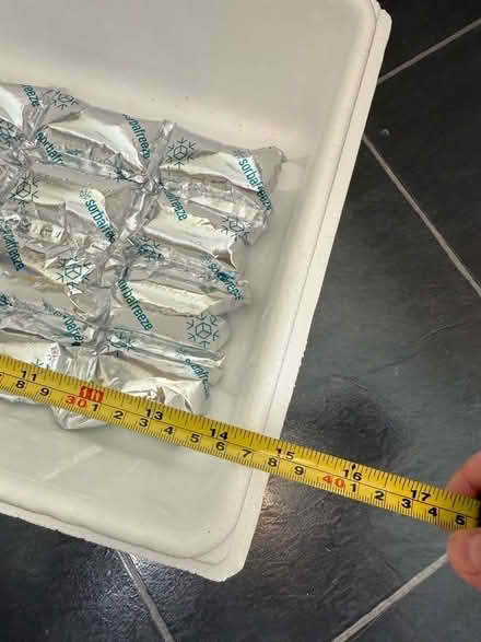 Photo of free Polystyrene cool box and cold pack (Welling DA16) #3