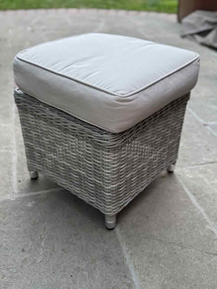 Photo of free Outdoor stool with cushion (Peppard Common RG9) #1
