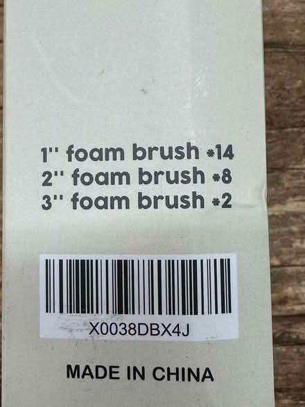 Photo of free New 24-piece foam brush set (Lake Linganore, New Market) #2