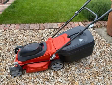 Photo of free Flymo EasiStore 340R Li Cordless Rotary Lawn Mower (Wirksworth DE4) #1