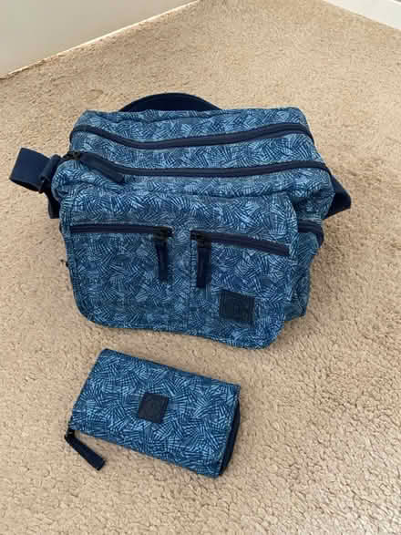 Photo of free Blue patterned bag & Purse (Clevedon BS21) #1