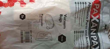 Photo of free Panasonic Vacuum Bags (Great Baddow CM2) #1