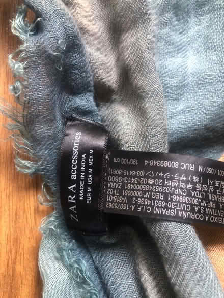 Photo of free Zara scarf/shawl very good condition (Richmond TW1) #2