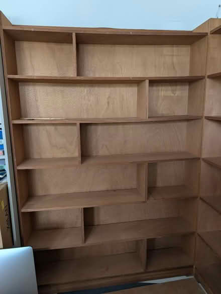 Photo of free Wooden book shelves x 2 (HA7 Stanmore) #1