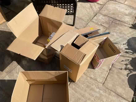 Photo of free Cardboard boxes small (Silverhill TN37) #1