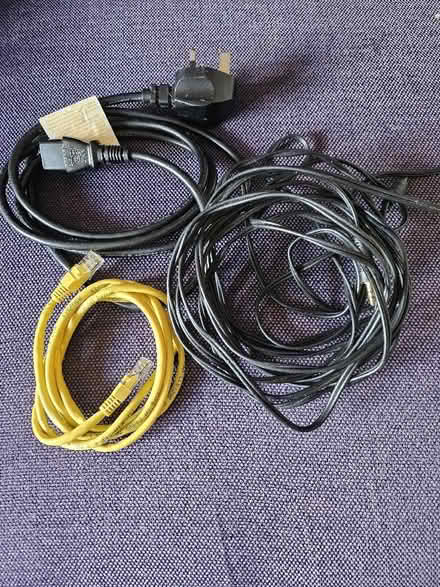Photo of free Assorted cables (Marsh LA1) #1