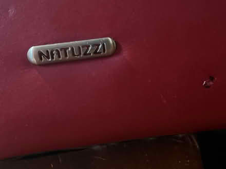Photo of free Natuzzi Nice Red Leather Couch (NE Heights-Indian School/Penn) #2