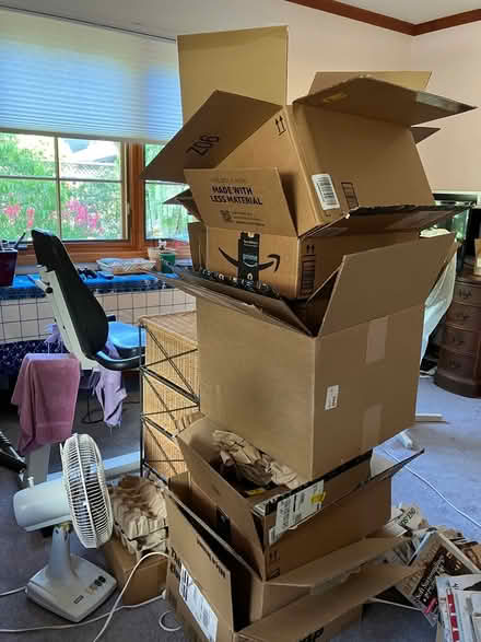 Photo of free lots of boxes (White Oaks area of San Carlos) #1