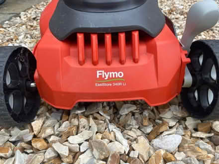 Photo of free Flymo EasiStore 340R Li Cordless Rotary Lawn Mower (Wirksworth DE4) #4