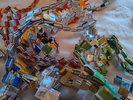 Photo of free Colorful chip wrapper chains (Midtown/Boulevard Park) #3