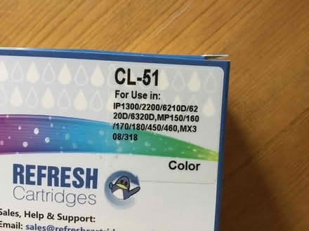 Photo of free CL-51 colour ink cartridges (Millhouses S7) #2