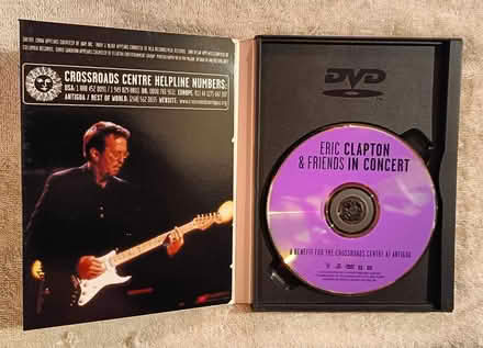 Photo of free Eric Clapton Concert DVD (Ridgefield Park) #2
