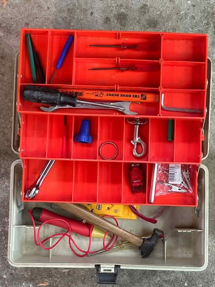 Photo of free Small tool box with some tools (Lake Linganore, New Market) #1