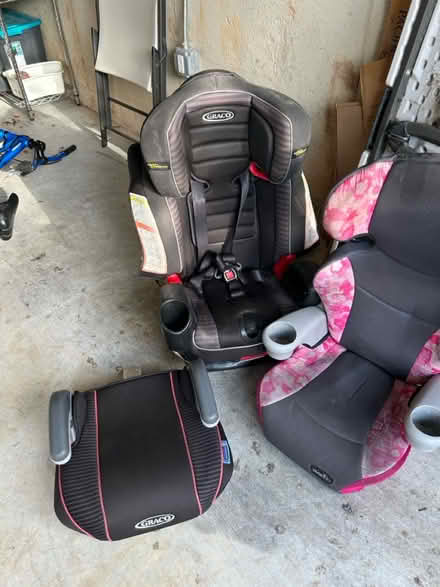 Photo of free 3 car seats (Capitol View) #1