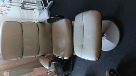 Photo of free Armchair and footstoll (Chattenden) #1