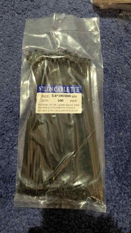 Photo of free Unopen bag of long cable ties (Dyke Road area BN3) #1