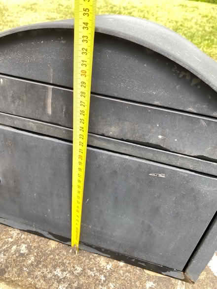 Photo of free Lockable metal post box and keys (Charfield GL12) #3