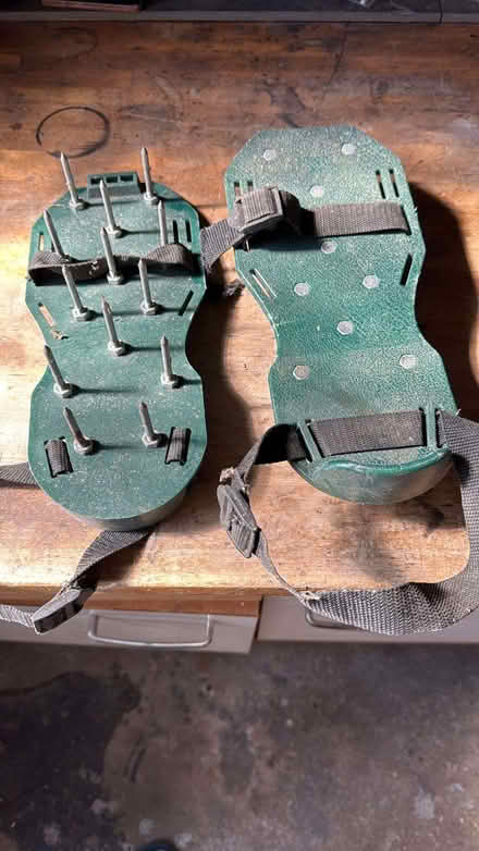 Photo of free Overshoes for aerating lawn (Buckhurst Hill IG9) #1